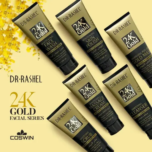 Dr Rashel 24K Gold Facial Kit – Luxury Glow, Radiant Skin